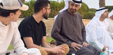 Watch: UAE President joins iftar gathering at Sheikh Zayed Grand Mosque in Abu Dhabi