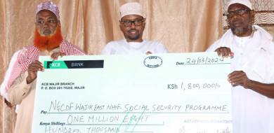 Wajir East MP unveils health cover for 300 Imams, religious leaders