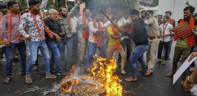 Molotov cocktails hurled at two mosques in Haryana's Nuh