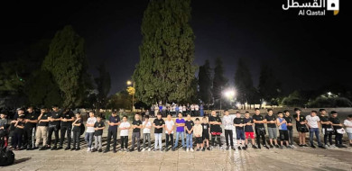 Significant number of Palestinians attend Al-Fajr prayer at Al-Aqsa Mosque